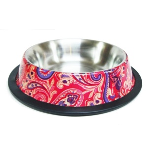 Ethnic Printed Belly Pet Bowl
