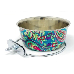 Blue Ethnic Coop Cup with Hanger