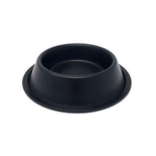Black Texture Pet Bowls